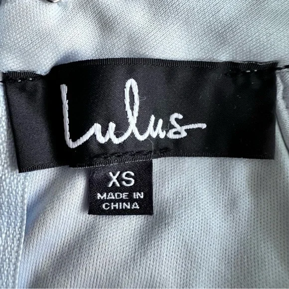 💚Lulu’s light blue sleeveless dress size XS - Picture 6 of 9